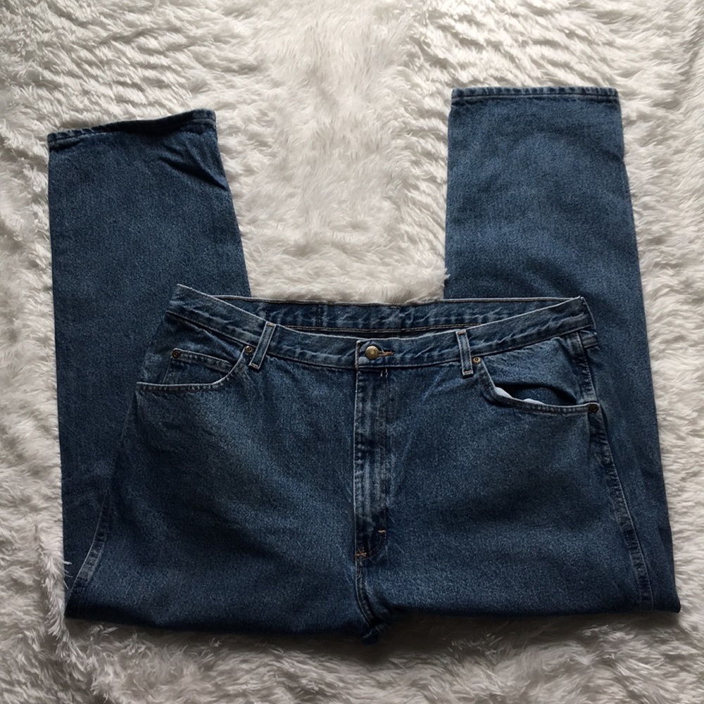 Wrangler blue jeans